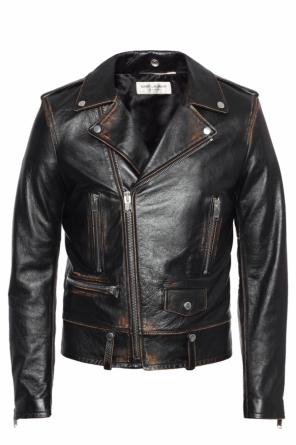 Skórzana kurtka typu 'biker', zdjęcie 1 Skórzana kurtka typu 'biker' od Saint Laurent